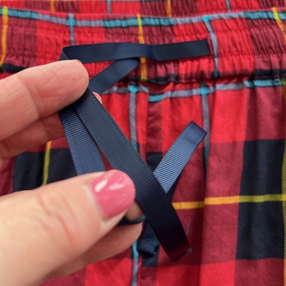 Gretchen Scott PJ SET Plaidy Cooper 💯 cotton size M - Picture 9 of 16